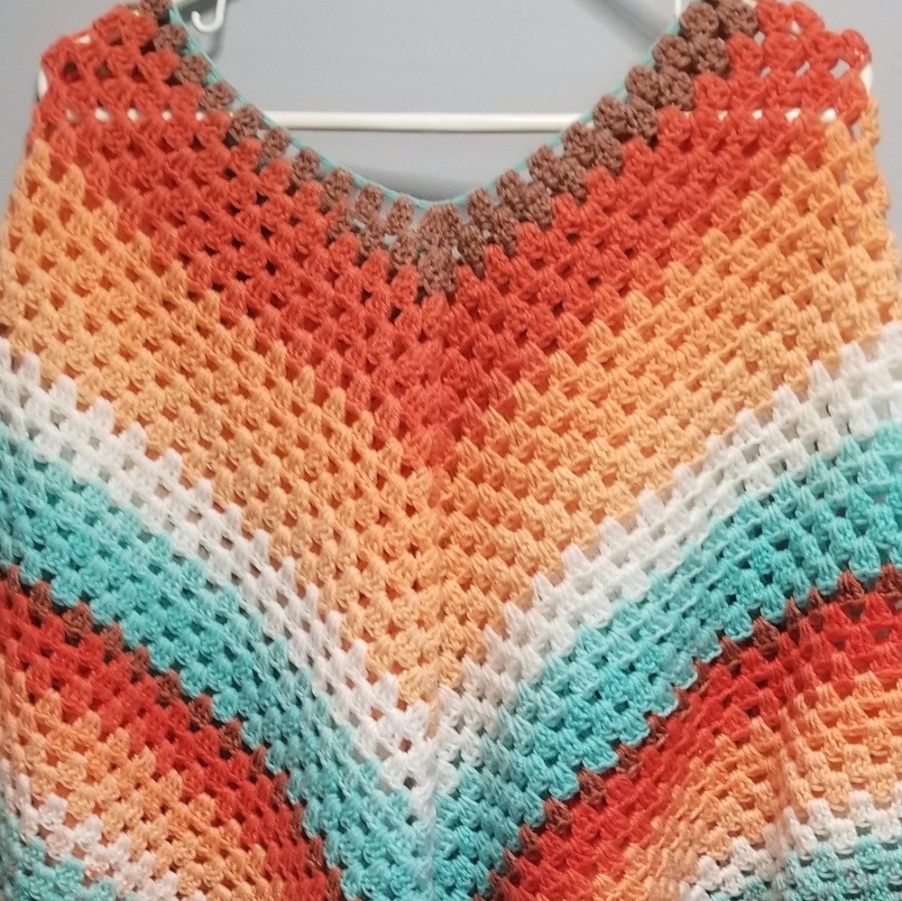 Handmade poncho
